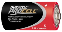 BATTERY, C DURACELL, EACH